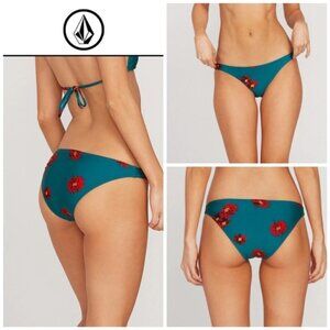 NWT Volcom Floral "Good To Grow" Hipster Bikini Bottoms Sz. XL